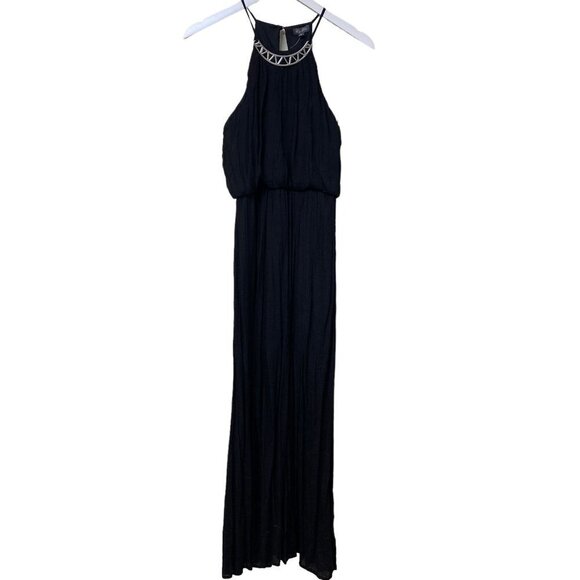 LILY ROSE Maxi Dress Size Small Juniors Black NWT - Picture 2 of 13